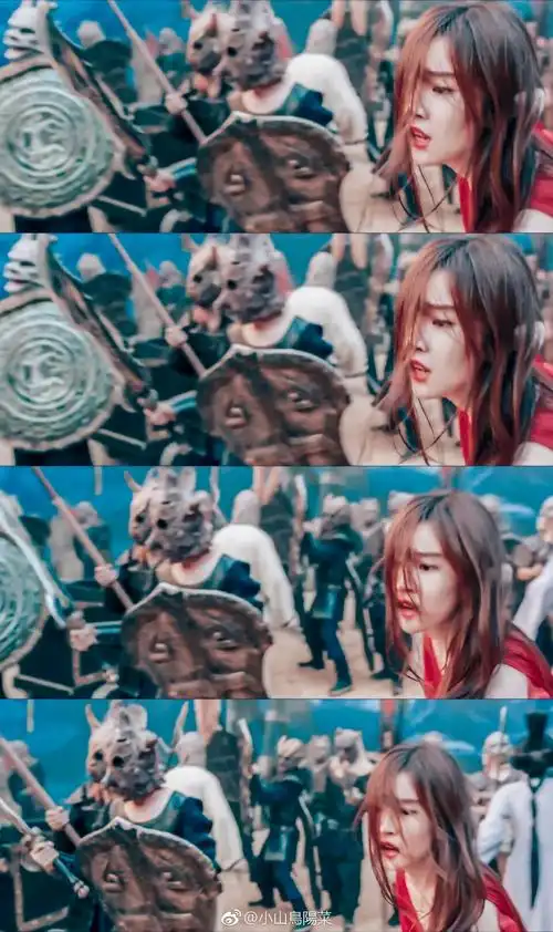 刘亦菲 白纤楚 2017电影《二代妖精之今生有幸》红衣白纤楚芳心纵火犯