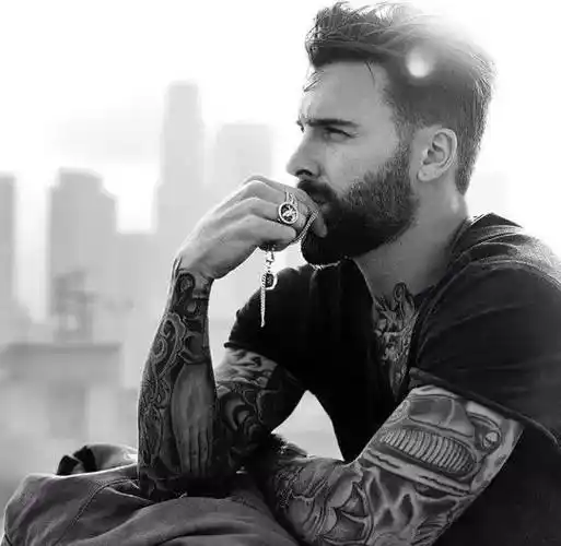 当花臂遇到肌肉男,原来可以这么帅!