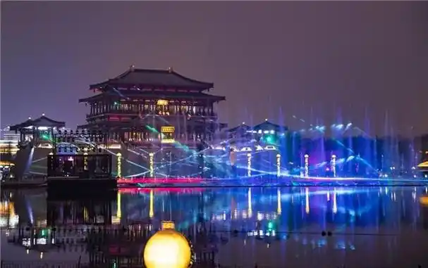 锦绣满长安一步龘盛唐2024大唐芙蓉园新春大潮会花灯齐耀长安