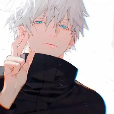 白发蓝眸小帅哥_男生头像_我要个性网