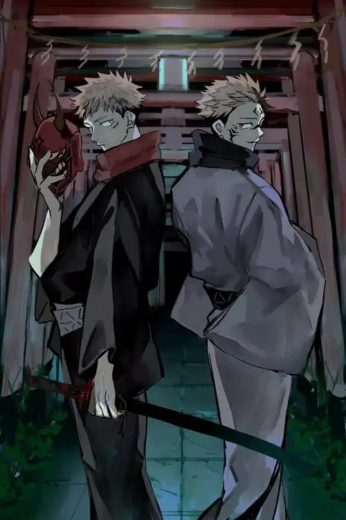 咒术回战虎杖悠仁两面宿傩宿虎