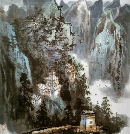 墨色交响写山河|苗重安的山水画分享