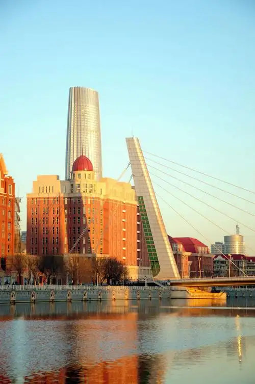 天津海河风景