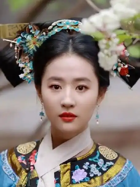 刘亦菲清朝造型,感觉可以活很多集_手机新浪网