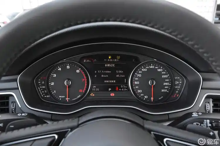 【奥迪a4l2018款30周年版 30 tfsi 进取版仪表盘汽车图片-汽车图片