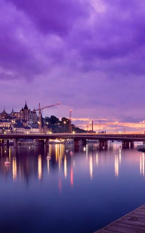 唯美城市夜景手机壁纸