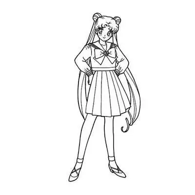 动漫人物简笔画图片大全