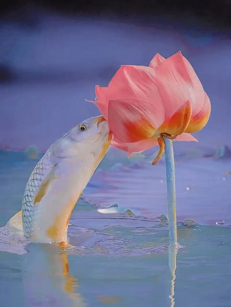 年年有鱼来一波 年年有余年年有鱼高清壁纸艾特你最重要的人来看吧