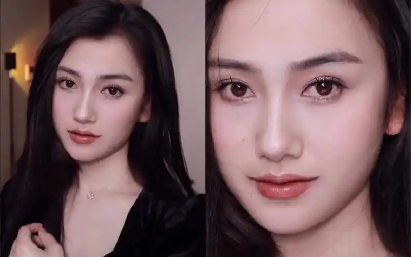 angelababy杨颖仿妆,baby的颜值一直很抗打