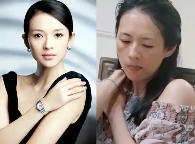 章子怡自曝产后素颜照卸妆后就像普通人网友化妆比整容还神