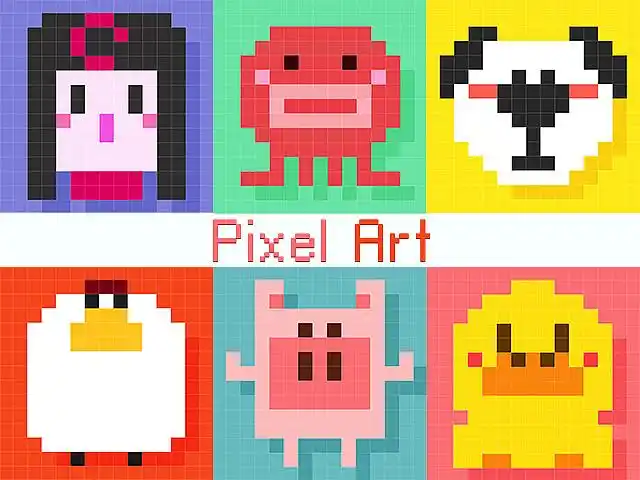 动物园zoo像素画for my friends|插画|像素画|clairej阿章 - 原创作品