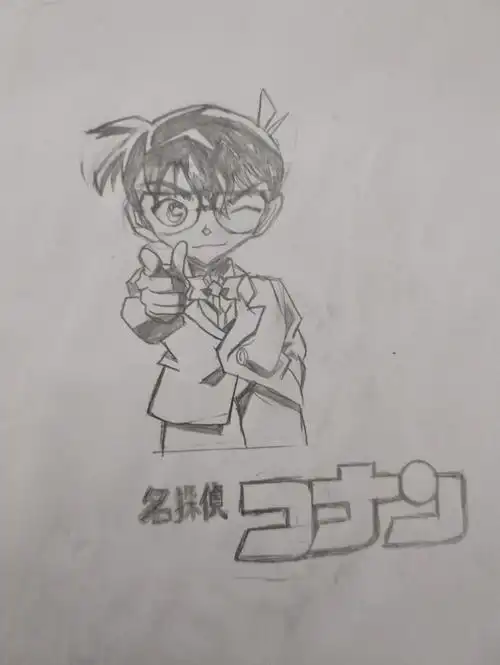 一周画一个柯南人物(第一周)