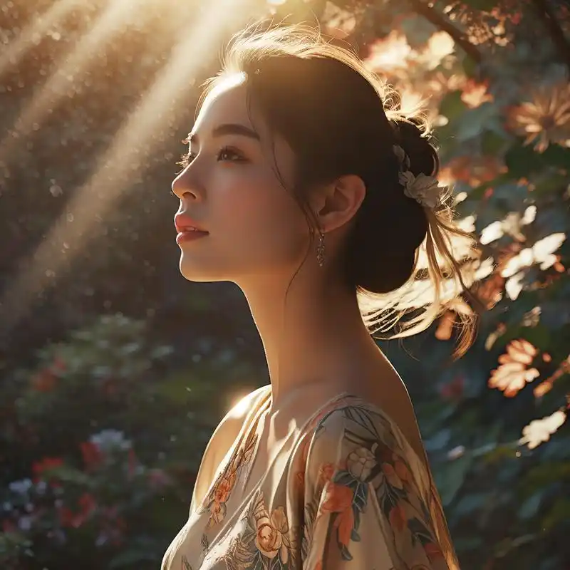 92 绝美真人女生侧脸头像 95探索真人女生侧脸的独特魅力,每一个