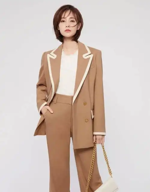 lancy女明星的西装搭配攻略时髦又帅气