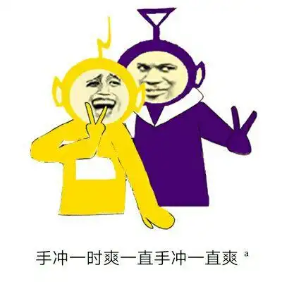 手冲一时爽,一直手冲一直爽 - 斗图表情包 - 金
