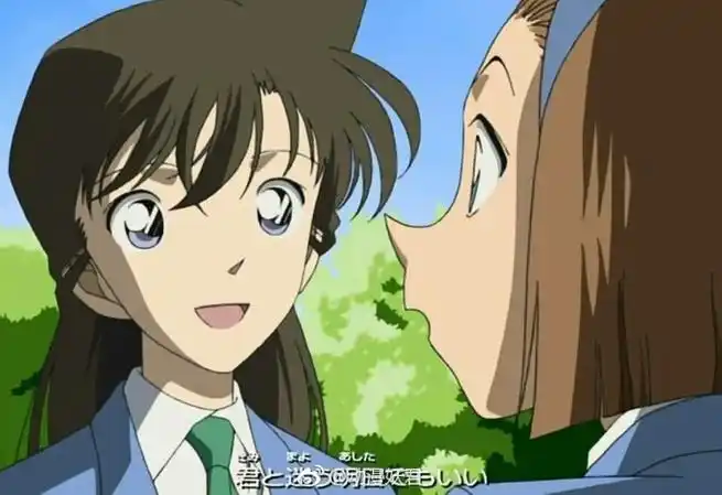 冷知识:毛利兰的发型原型是日本女星工藤静香,后来因为助手不小心在