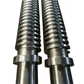 厂家直销三角螺纹丝杠45#钢不锈钢丝杆精加工生产梯形矩形螺纹杆