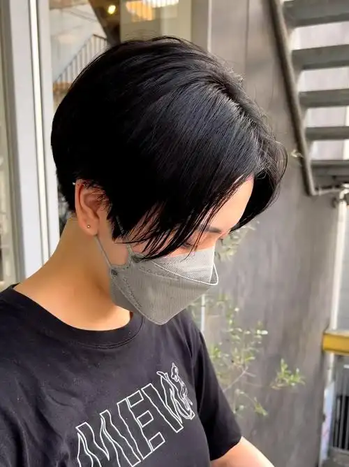 日系短发中性短发分享