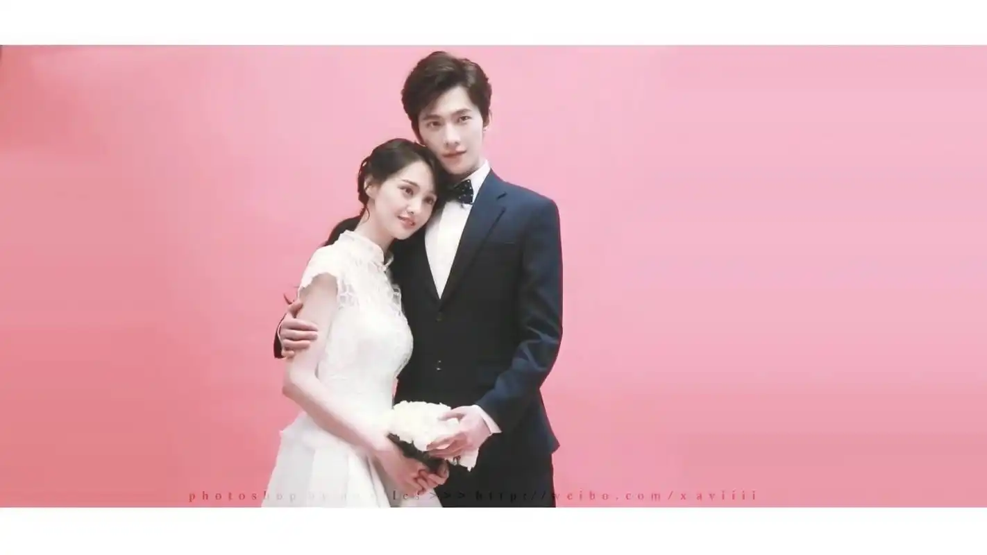 《微微一笑很倾城》唯美婚纱照图片桌面壁纸