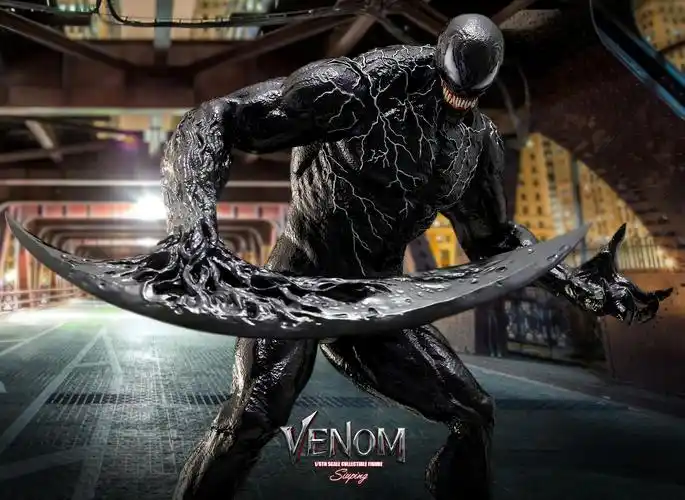 《毒液》毒液1:6比例珍藏人偶 (特别版)实物图