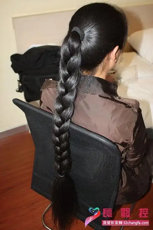 剪北京妹子一米粗发-老高238#(19) 剪发_中国长发