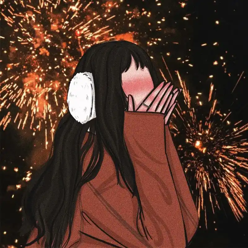 新年快乐姐妹们.新年女生头像#女生头像 #手绘 - 抖音