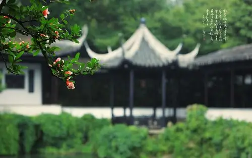 诗意古典园林唯美高清桌面壁纸