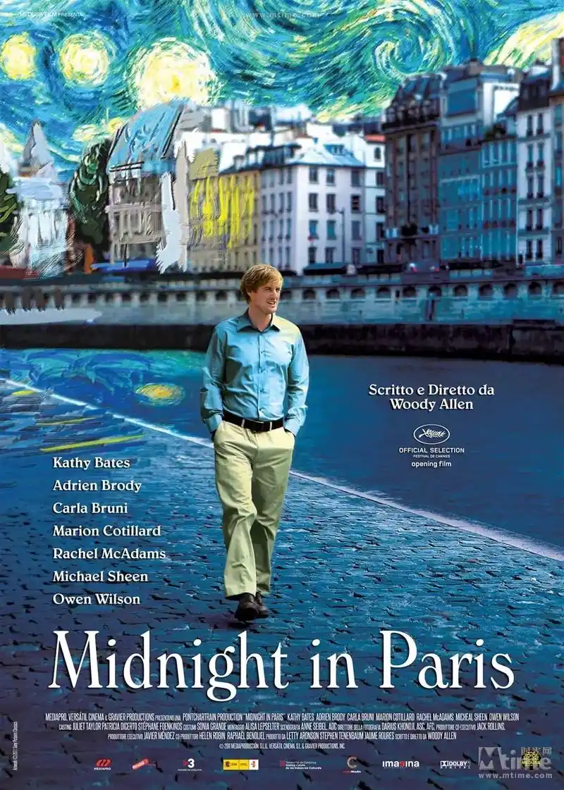 《午夜巴黎》#电影美学  伍迪艾伦的电影语言,浓烈魔幻 巴黎 - 抖音