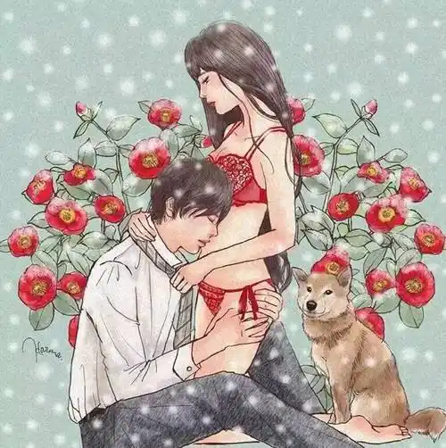 非主流接吻qq头像,非主流情侣头像高清