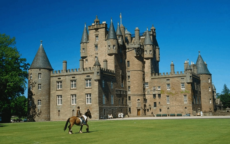 中世纪欧洲城堡建筑