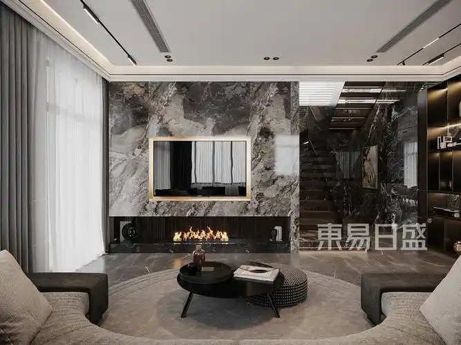 蠡湖尚郡350㎡现代简约风格装修