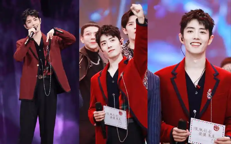 肖战2021东方跨年野子饭拍直拍1080p全开麦踏着力气踩着梦成为更好的