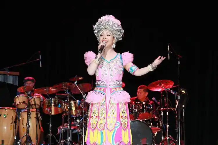 湖北歌手陈涓演唱会轰动美国内华达州