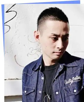 男士圆寸发型剪法图片,寸头图片,发型图片