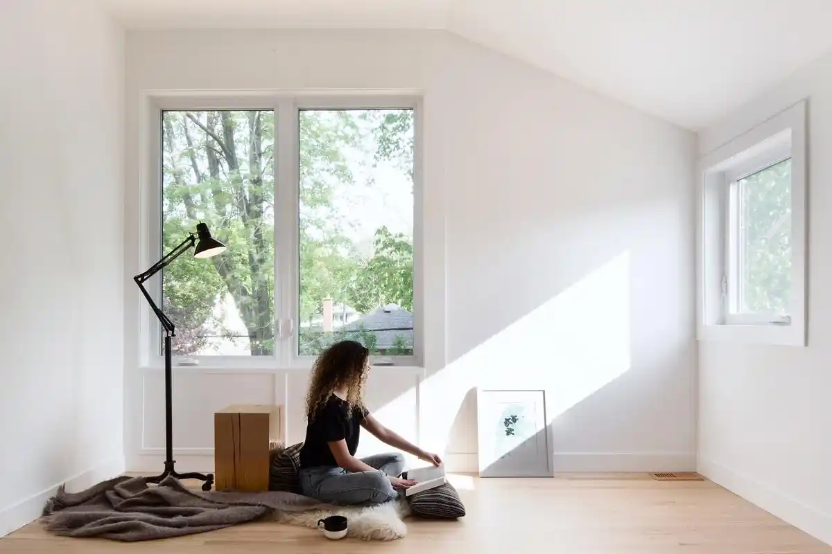 休息室是开放式起居区的一部分