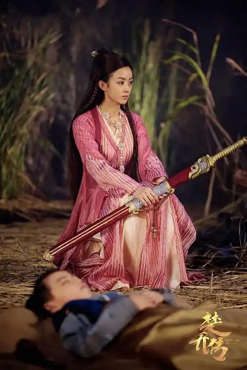 有翡赵丽颖红衣美赵丽颖9套古装红衣知否优雅花千骨邪媚霸气