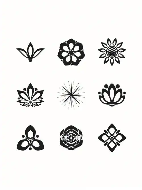 欧式花纹图案60黑白装饰画