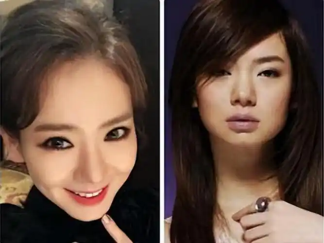 妆前妆后"大变脸",这六位女星化妆貌美如花,卸妆后秒变大妈