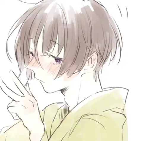 动漫二次元男生头像cuteluzhao