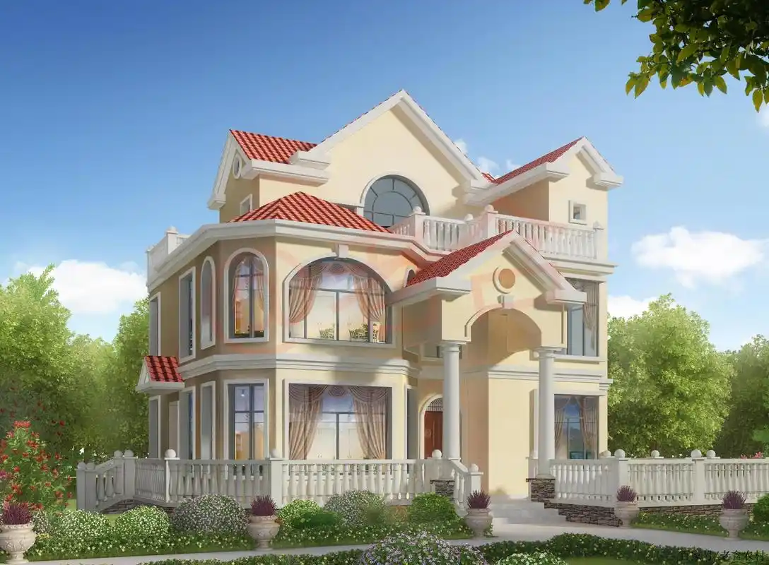 湖南熊奶奶在老家建了一栋"城堡"别墅,花了30万,实现公主梦!