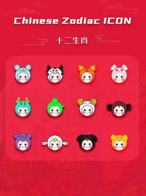12生肖小表情