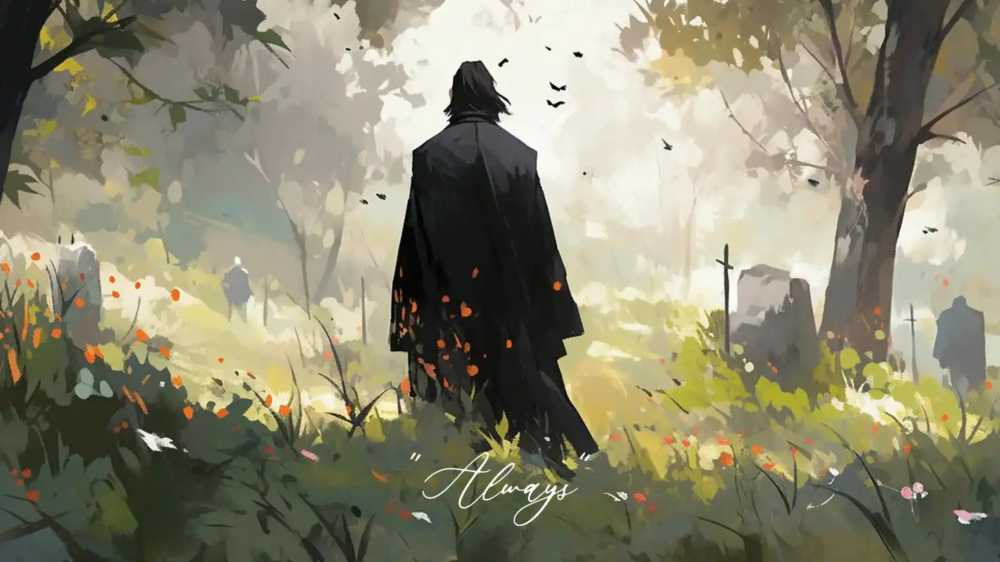 长发的魔法男神——斯内普!  - 抖音