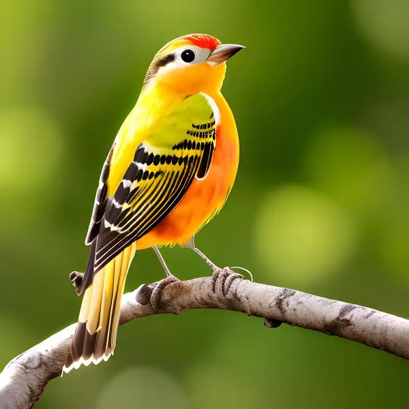 一组站在树枝上的漂亮小鸟图(二)