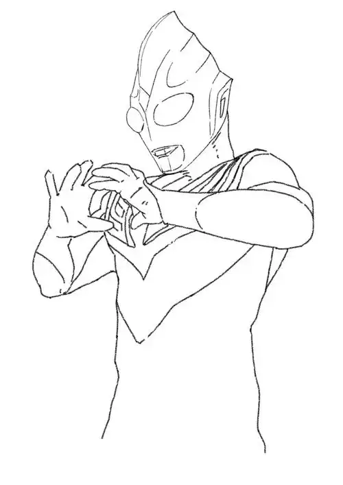 看了太多的证实喜欢画画的孩子们失去了一道光我好难受啊#迪迦奥特曼