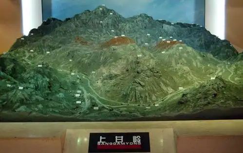 上甘岭战役地形