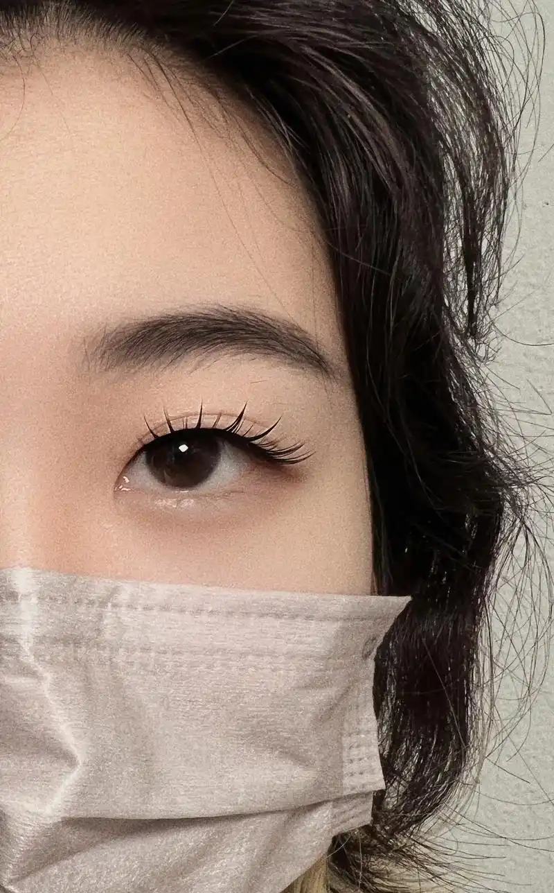 都看看自己的睫毛是经过设计做出来的么.单眼皮眼型调整案例小 - 抖音