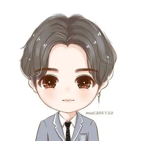 蔡徐坤q版萌图简笔画小葵