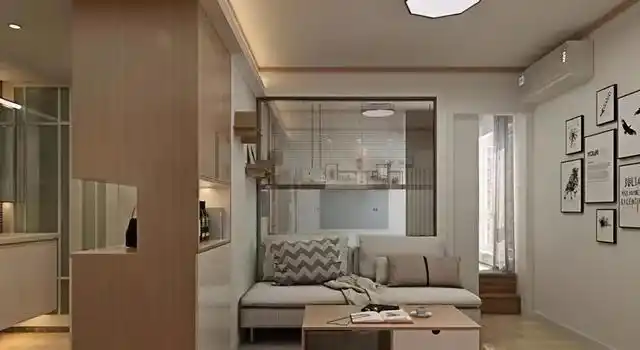 43平米一居改两居,时尚温馨舒适宽敞,打造完美二人世界!