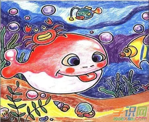 小学生水彩画作品欣赏