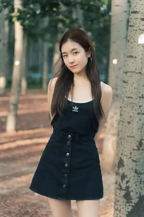 李兰迪牛仔裙性感写真图片44